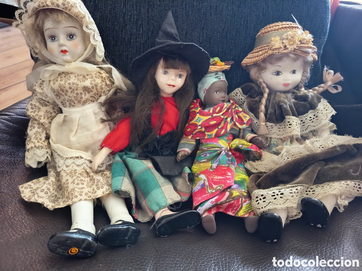 Vintage: Lote de mu&ntilde;ecas de porcelana. 10 euros una