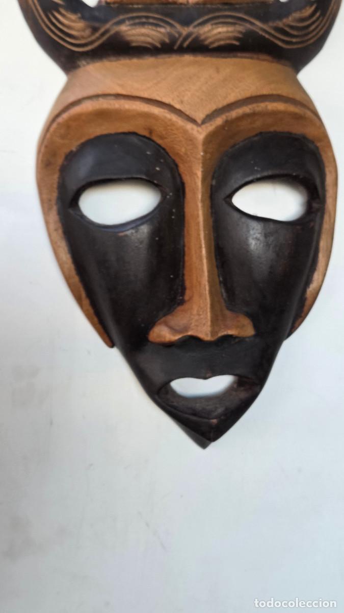 Vintage: mascra de arte africano - Foto 2