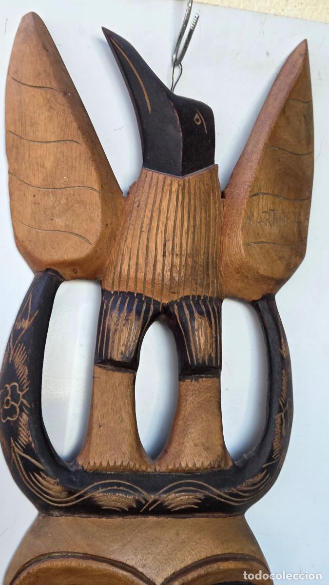 Vintage: mascra de arte africano - Foto 3