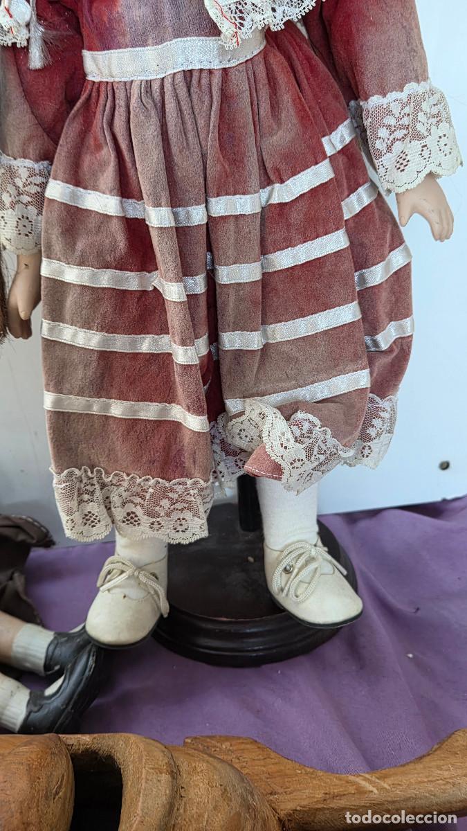 Vintage: mu&ntilde;eca antigua de porcelana - Foto 4