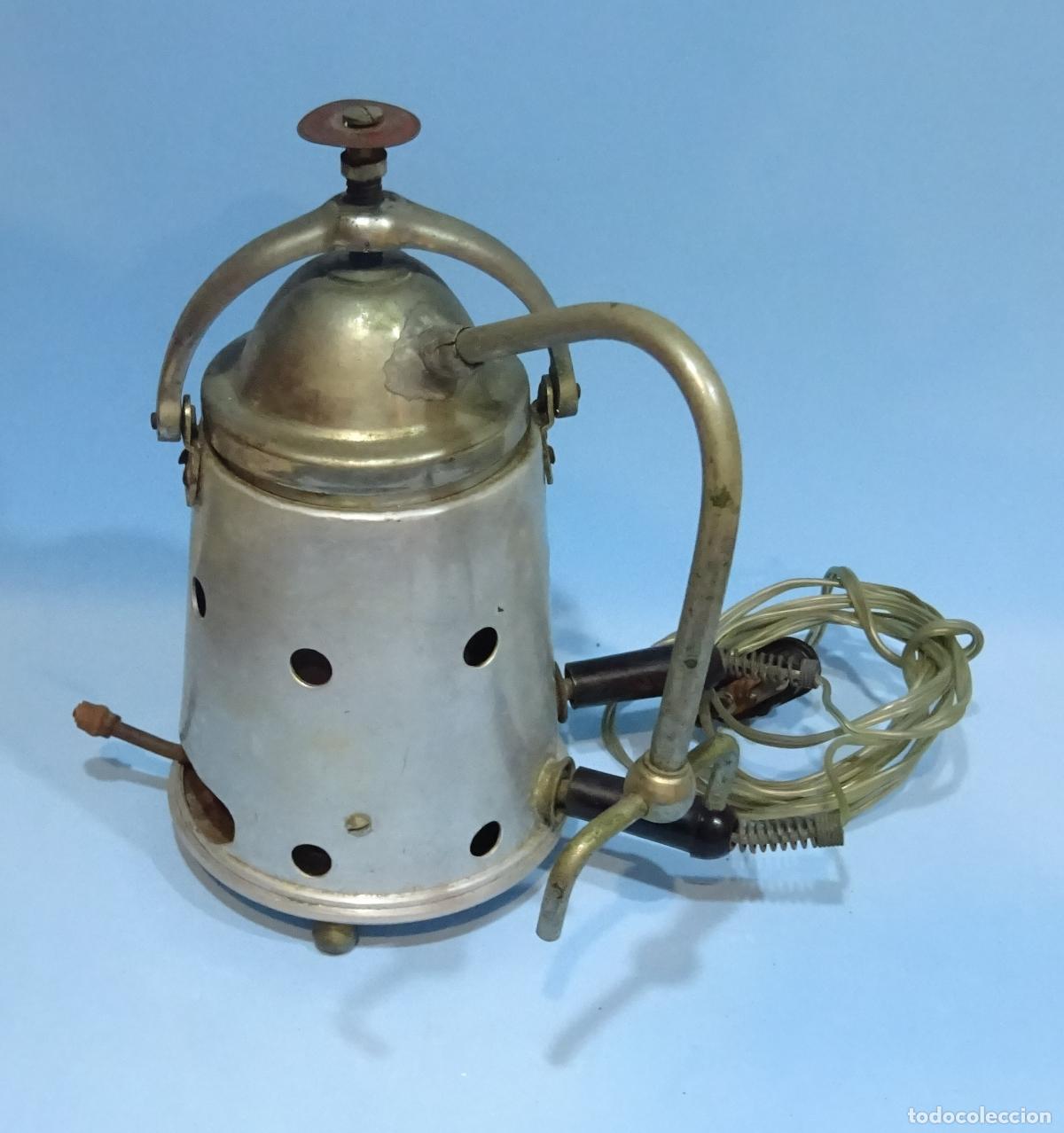 Vintage: ANTIGUA CAFETERA EL&Eacute;CTRICA GURUCETA 110-130. SOLO USO DECORATIVO. NO CUMPLE NORMATIVA EL&Eacute;CTRICA
