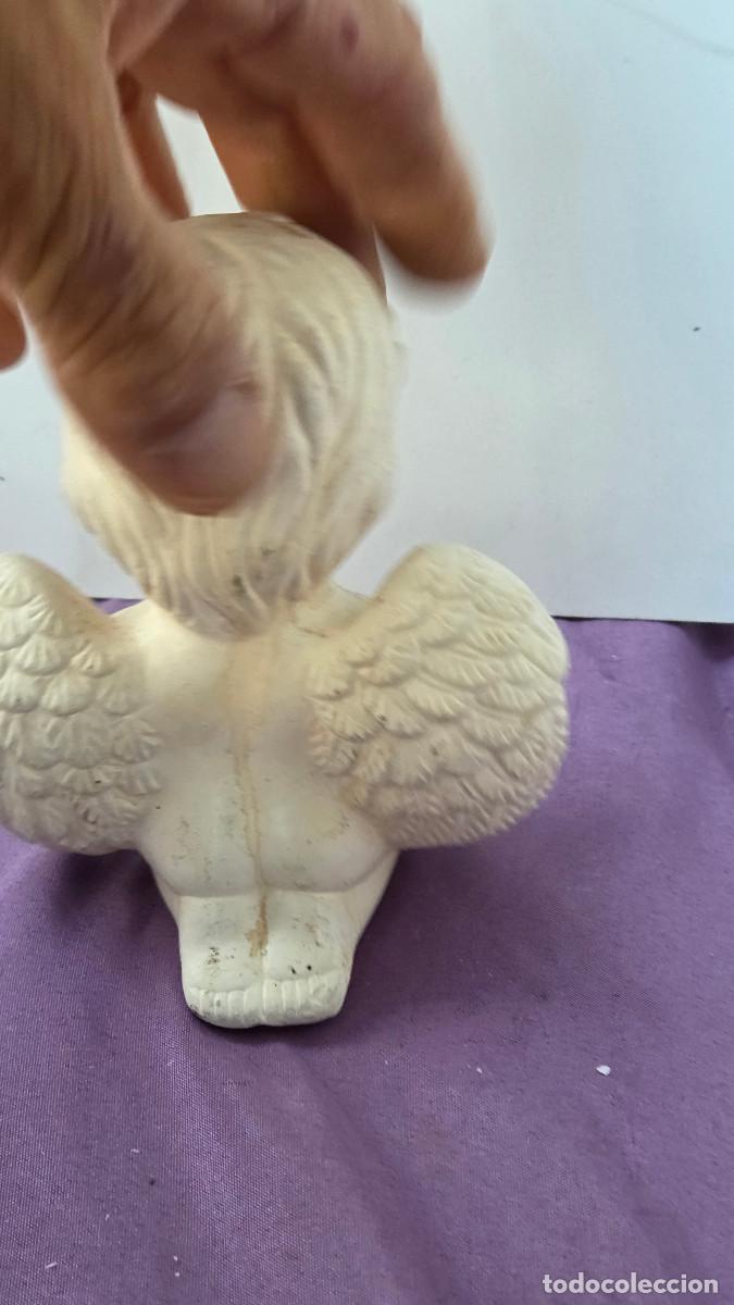 Vintage: figura de angel blanco - Foto 5
