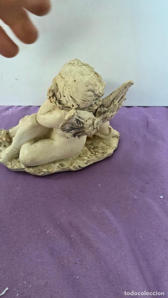 Vintage: figura de angel blanco - Foto 5