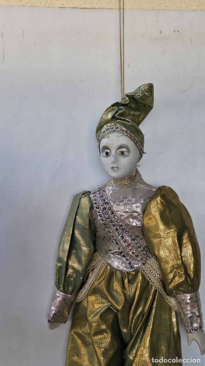 Vintage: mu&ntilde;eco de porcelana arlequin - Foto 2
