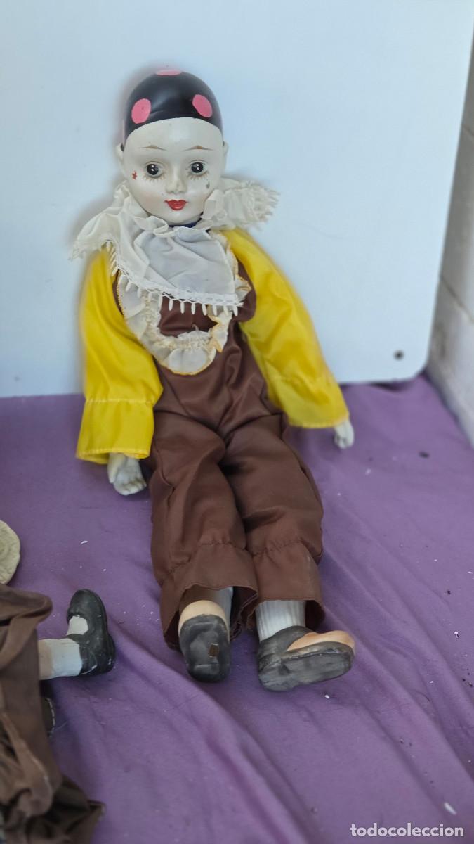 Vintage: mu&ntilde;eco de porcelana arlequin - Foto 2