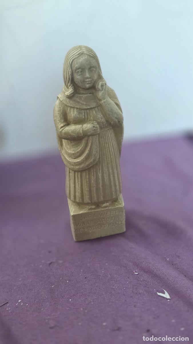 Vintage: figura de piedra artificial - Foto 2