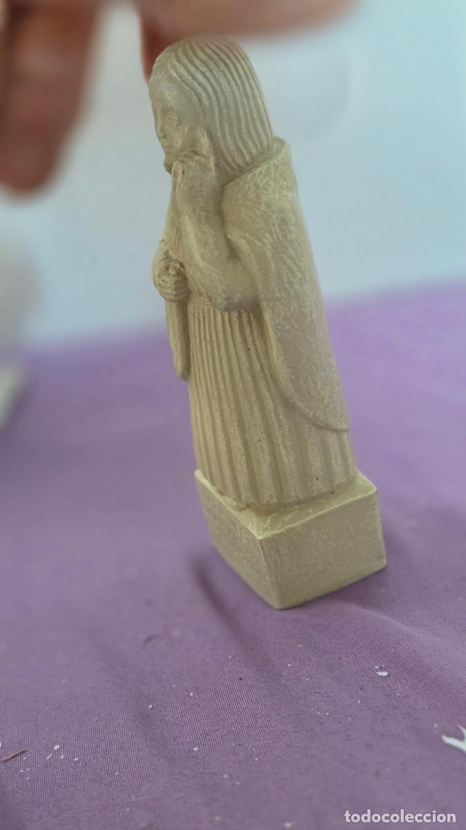 Vintage: figura de piedra artificial - Foto 4