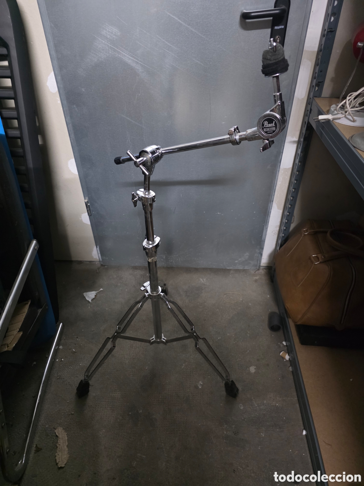 Vintage: Pearl Uni-Lock Soporte Plato Vintage 80s