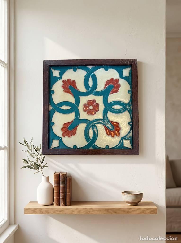 Vintage: ANTIGUO AZULEJO DE TOLEDO