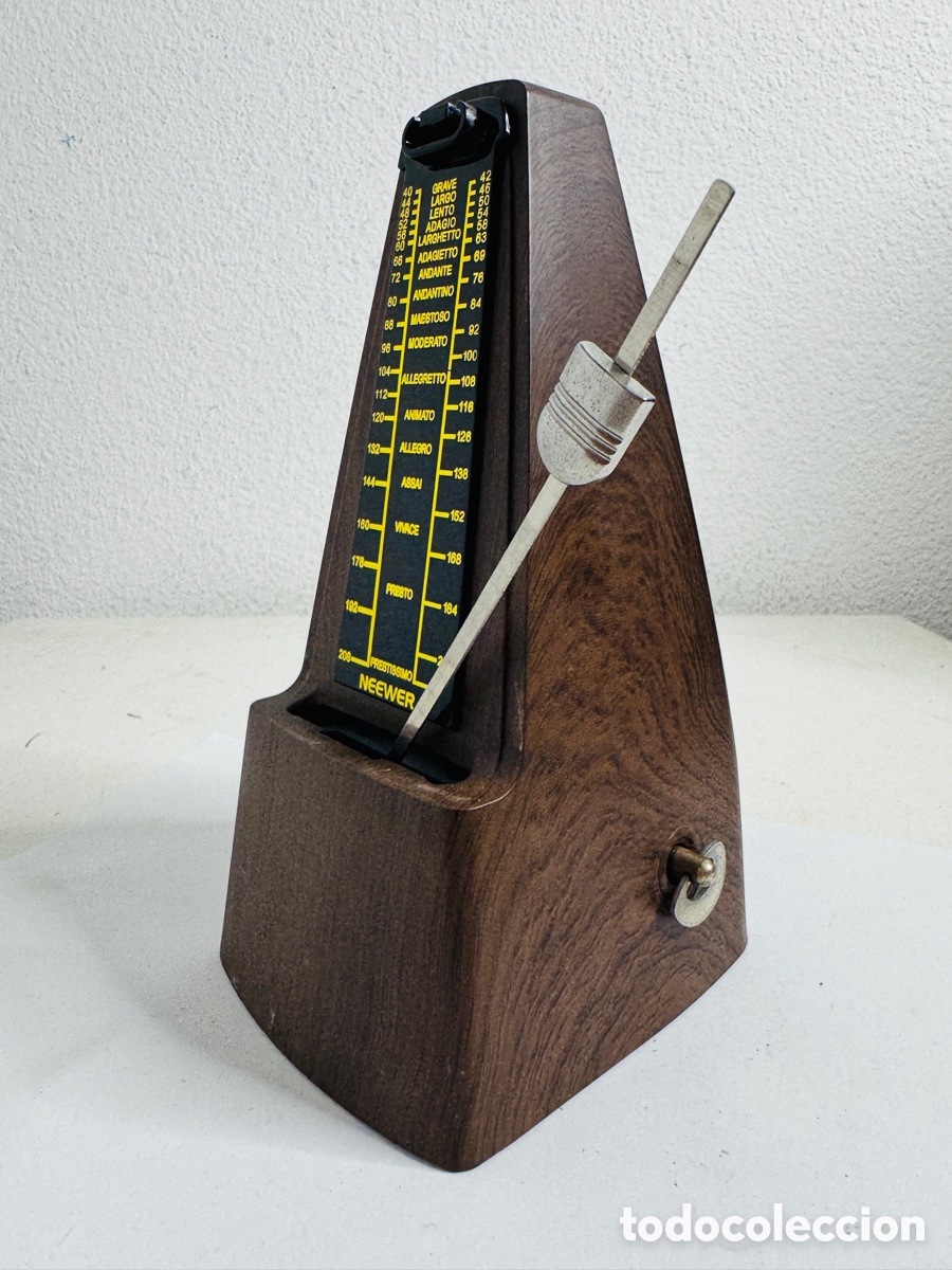 Vintage: Neewer Metr&oacute;nomo Mec&aacute;nico Pl&aacute;stico Piramidal