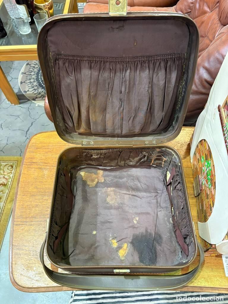 Vintage: ANTIGUO MALET&Iacute;N DE VIAJE - Foto 3
