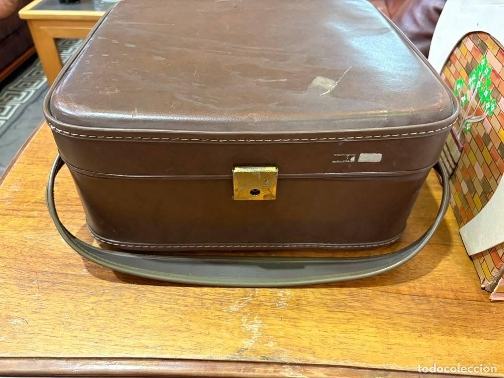 Vintage: ANTIGUO MALET&Iacute;N DE VIAJE - Foto 5