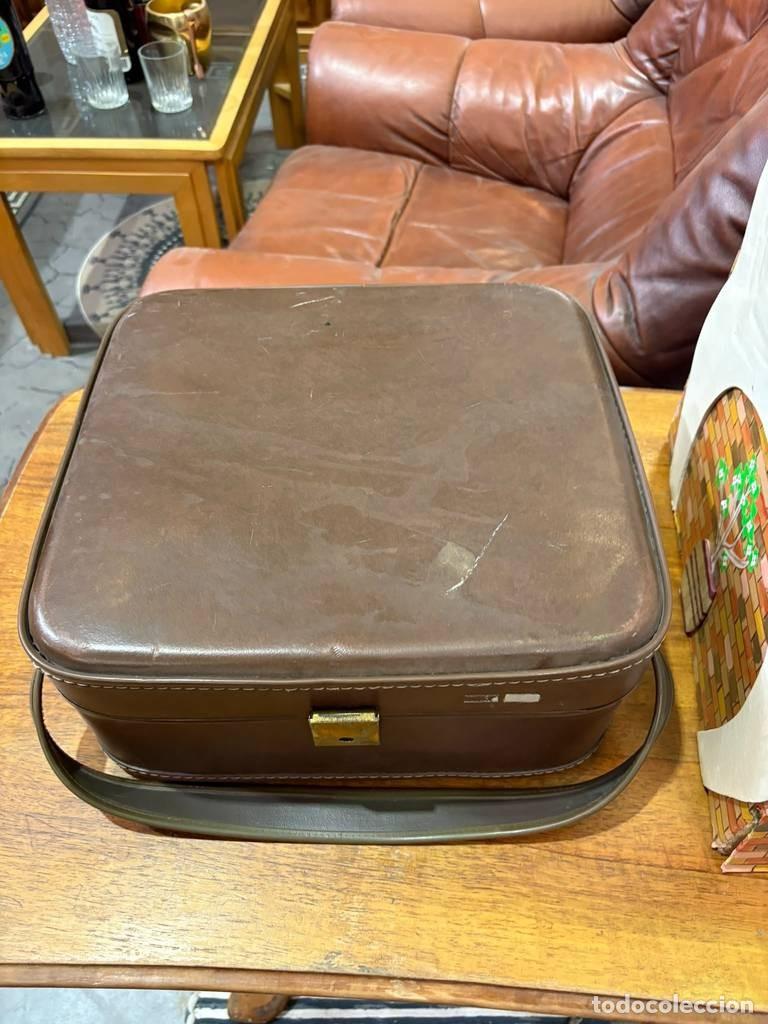 Vintage: ANTIGUO MALET&Iacute;N DE VIAJE - Foto 6