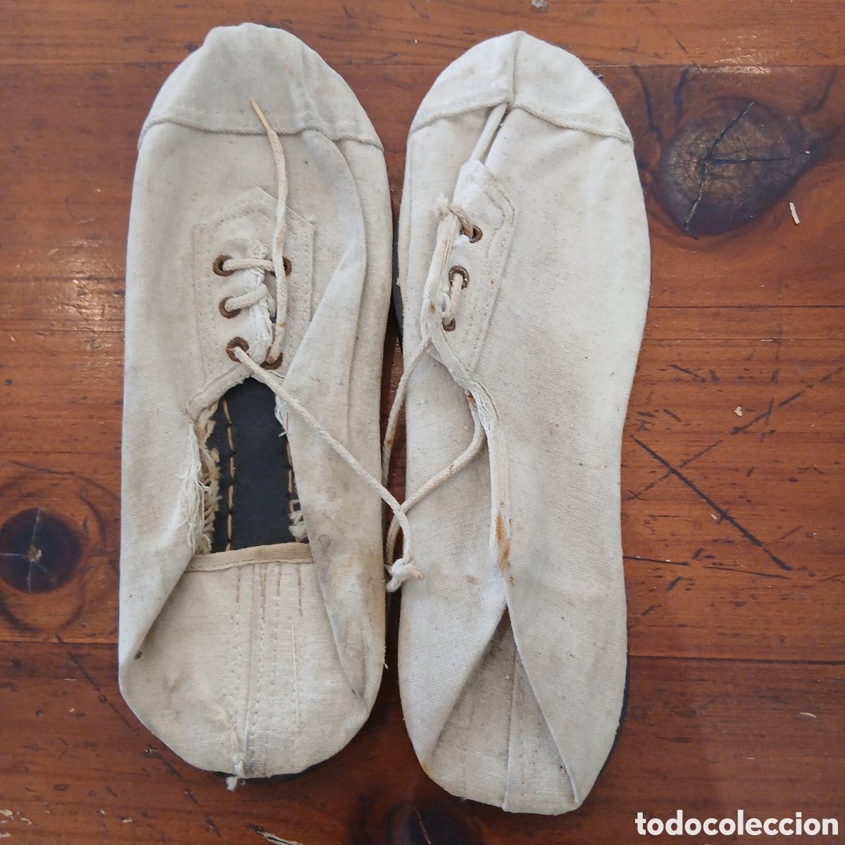 Vintage: Antiguas alpargatas de lona
