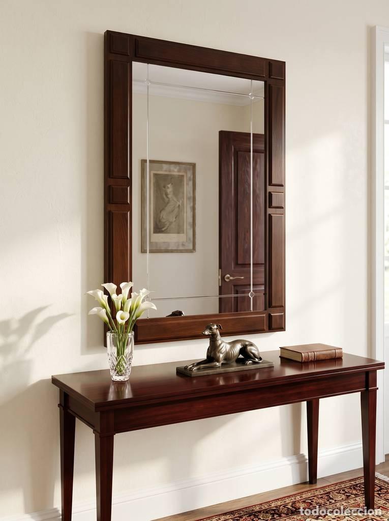 Vintage: ESPEJO CASTELLANO RECTANGULAR