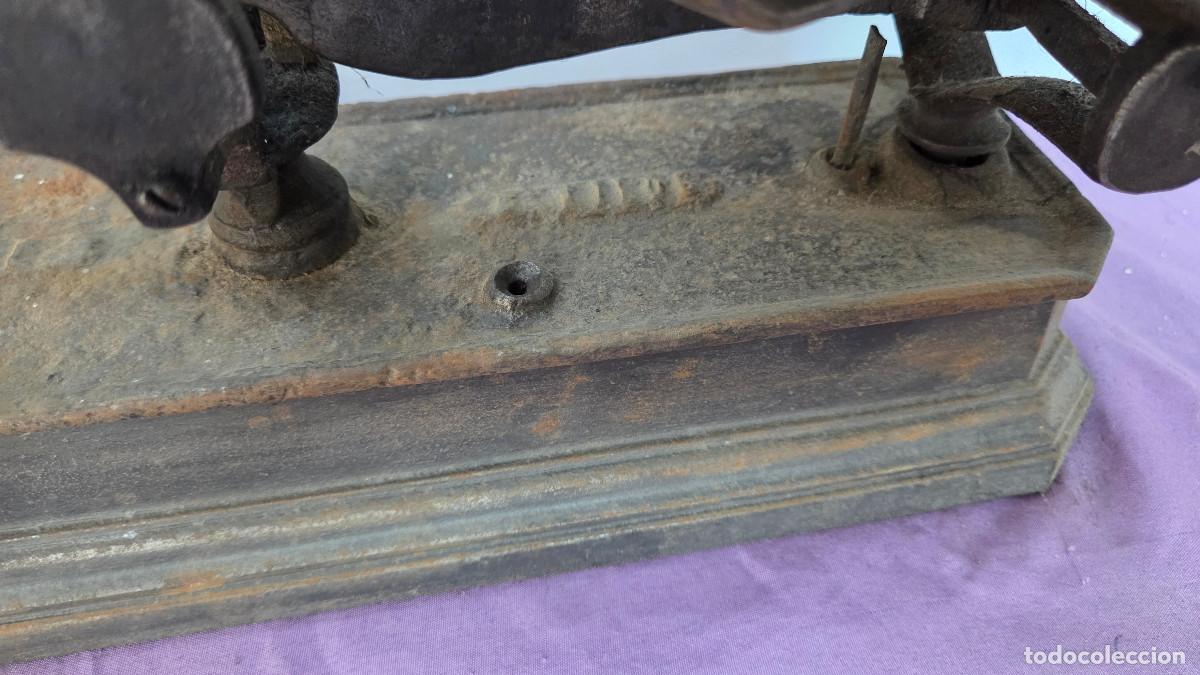 Vintage: balanza antigua de 5 kilos - Foto 6
