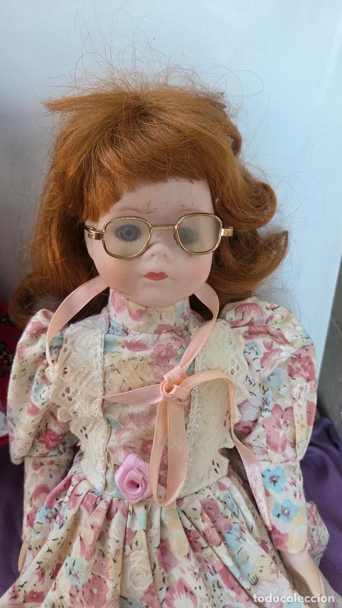 Vintage: mu&ntilde;eca de coleccion de porcelana - Foto 2