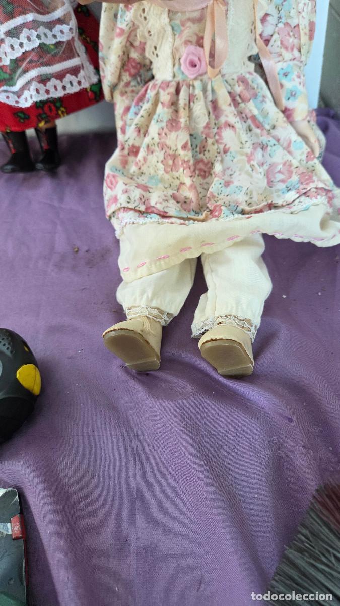 Vintage: mu&ntilde;eca de coleccion de porcelana - Foto 4