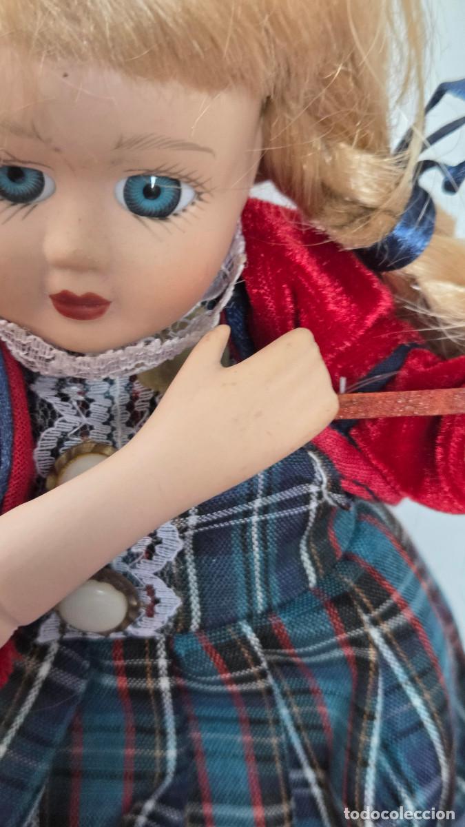 Vintage: mu&ntilde;eca de coleccion de porcelana - Foto 2