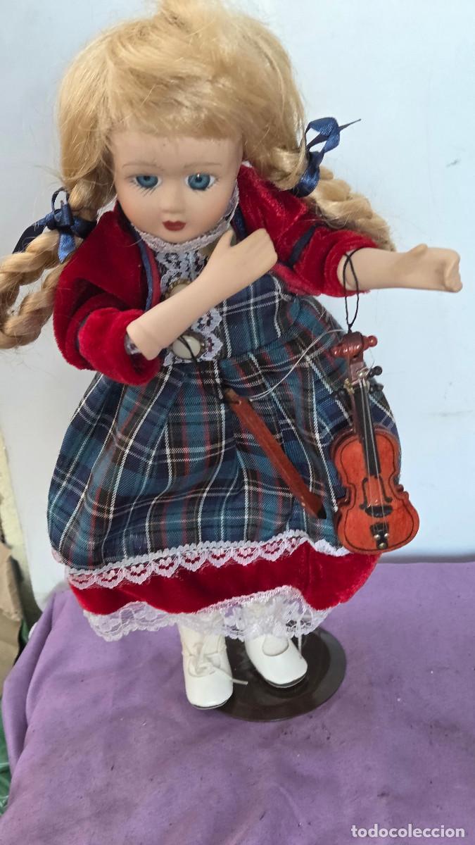 Vintage: mu&ntilde;eca de coleccion de porcelana - Foto 6