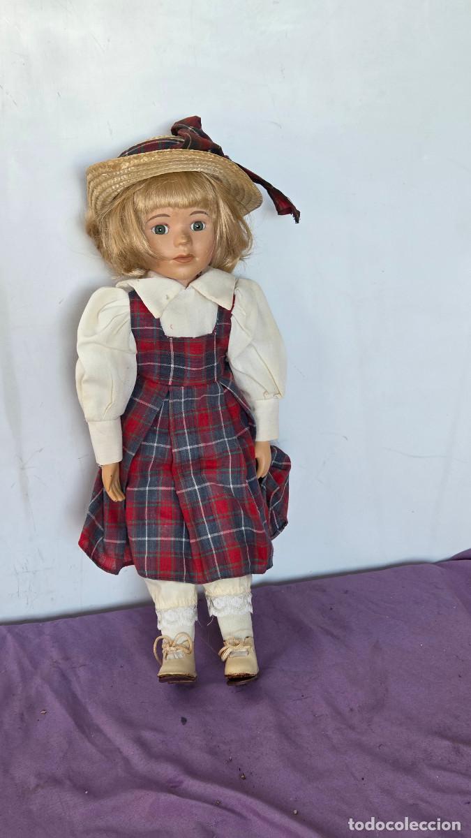 Vintage: mu&ntilde;eca de coleccion de porcelana - Foto 2