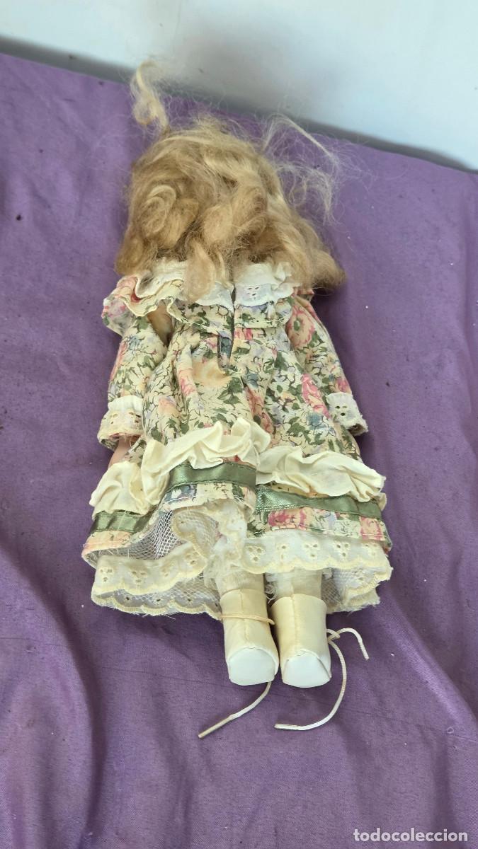 Vintage: mu&ntilde;eca de coleccion de porcelana - Foto 5