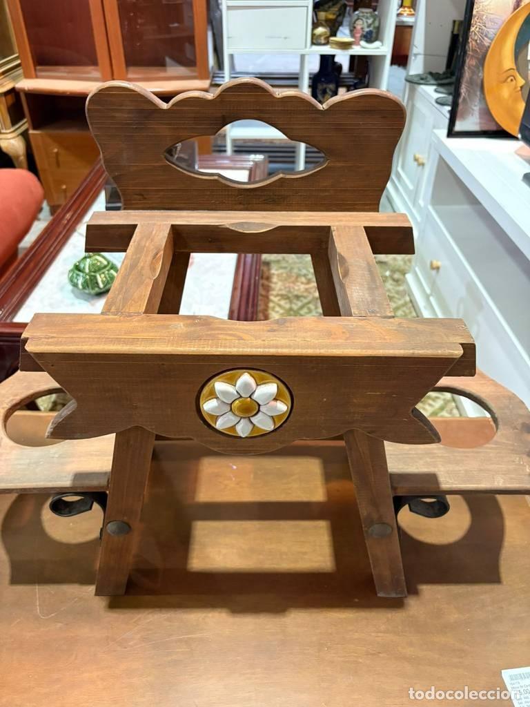 Vintage: CANTARERA DE MADERA. - Foto 3