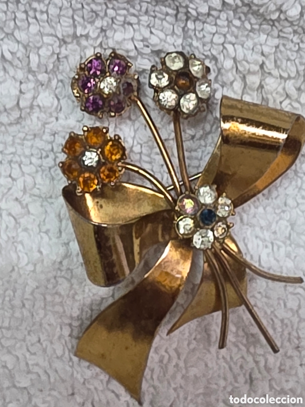 Vintage: ELEGANTE BROCHE VINTAGE MARCA CORO A&Ntilde;OS 40
