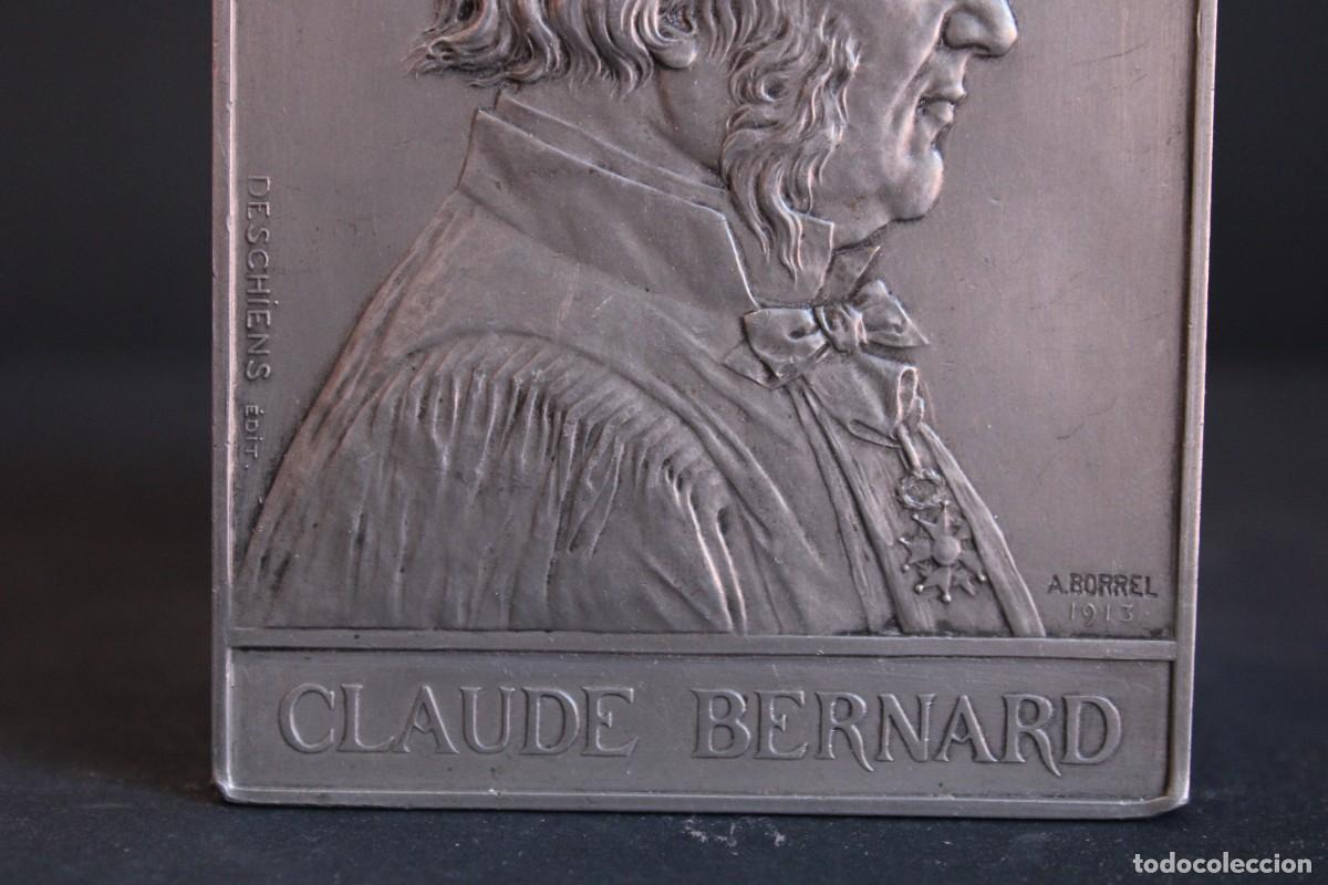 Vintage: MEDALLA CLAUDE BERNARD / A.BORREL 1913 - Foto 2