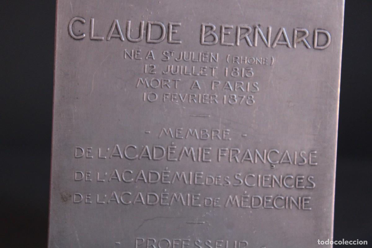Vintage: MEDALLA CLAUDE BERNARD / A.BORREL 1913 - Foto 5