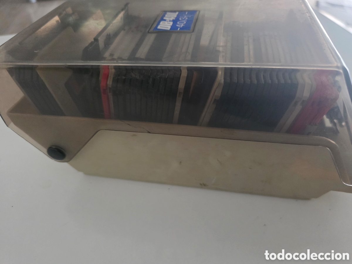 Vintage: lote misterio 48 disquetes 3,5 vintage + caja db-40l