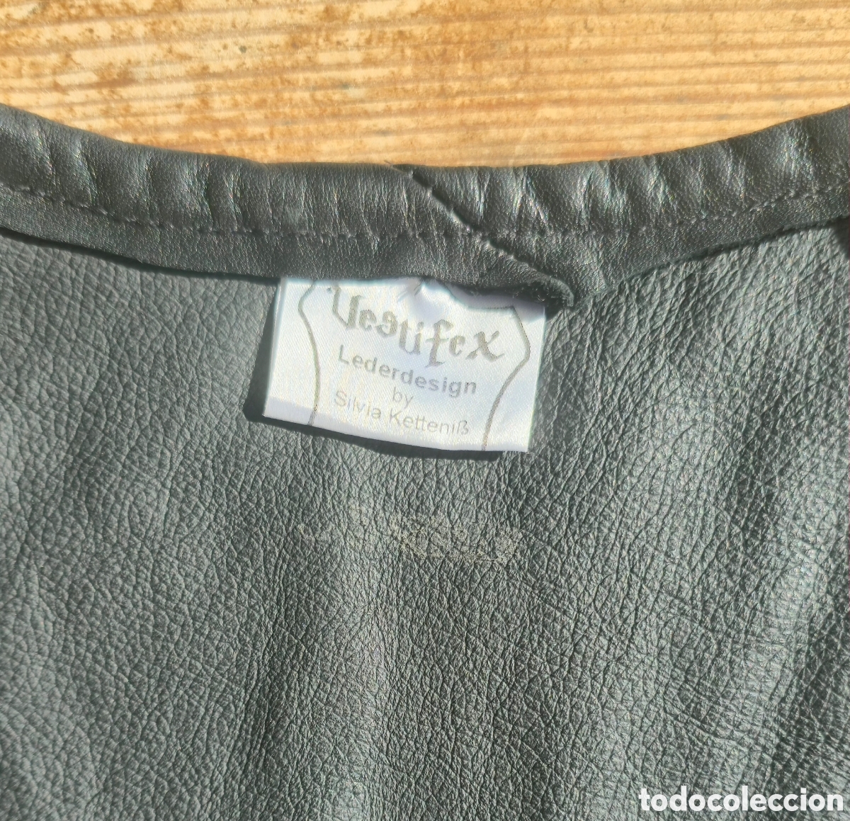 Vintage: Chaleco cuero custom biker - Foto 6