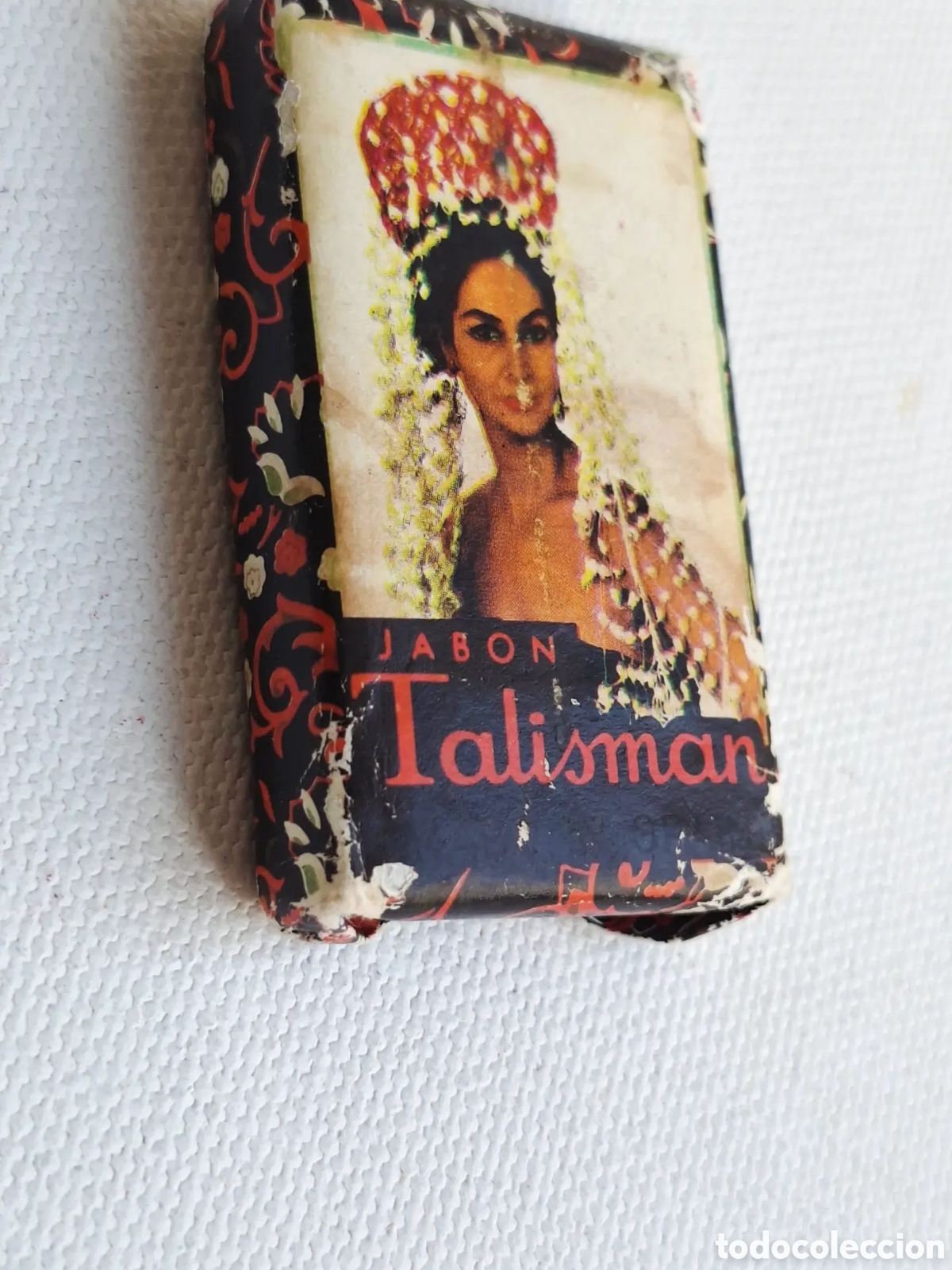 Vintage: Miniatura Jab&oacute;n Talism&aacute;n A&ntilde;os 70