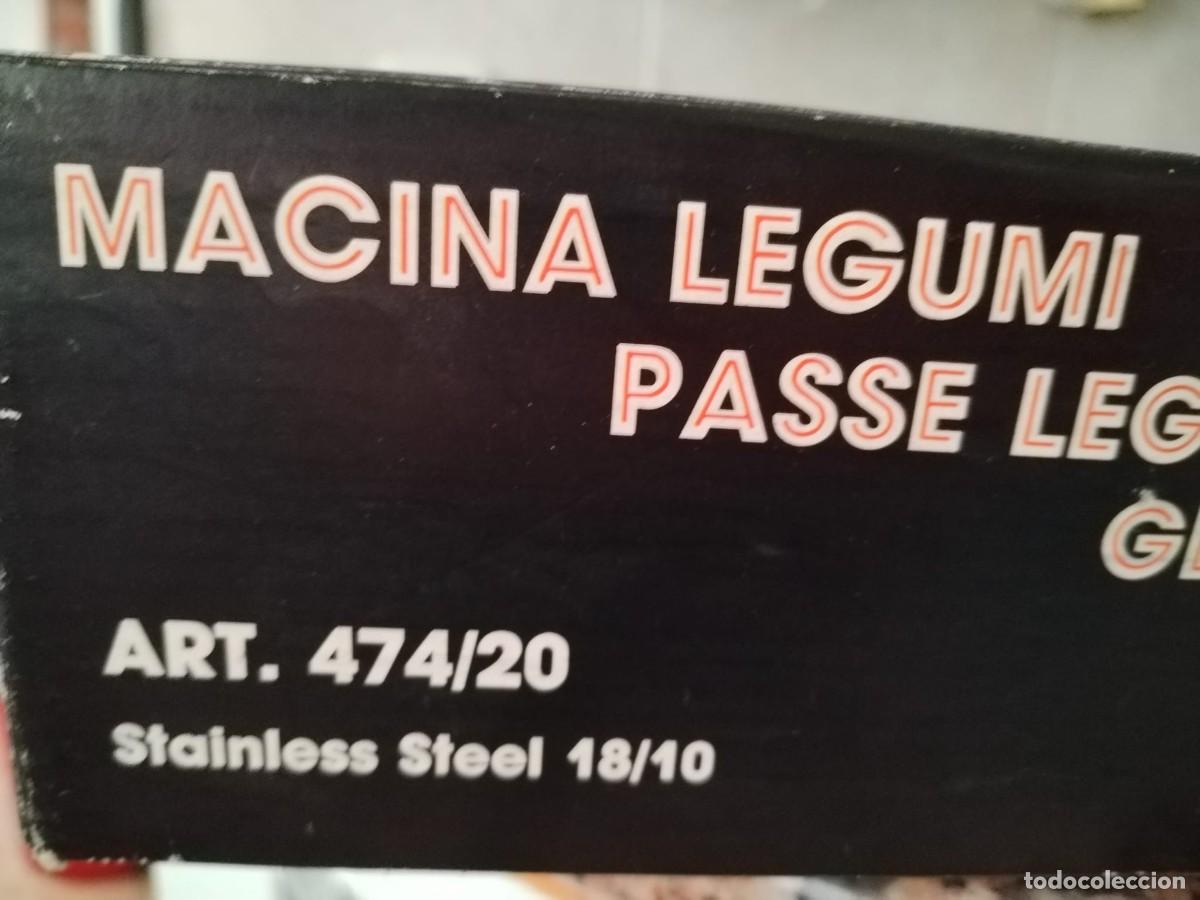 Vintage: pasapur&eacute;s manual de acero inoxidable - Foto 4