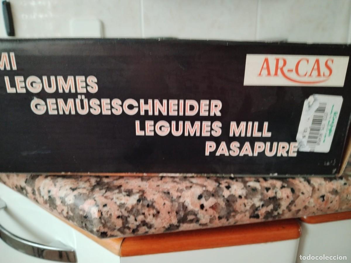 Vintage: pasapur&eacute;s manual de acero inoxidable - Foto 5