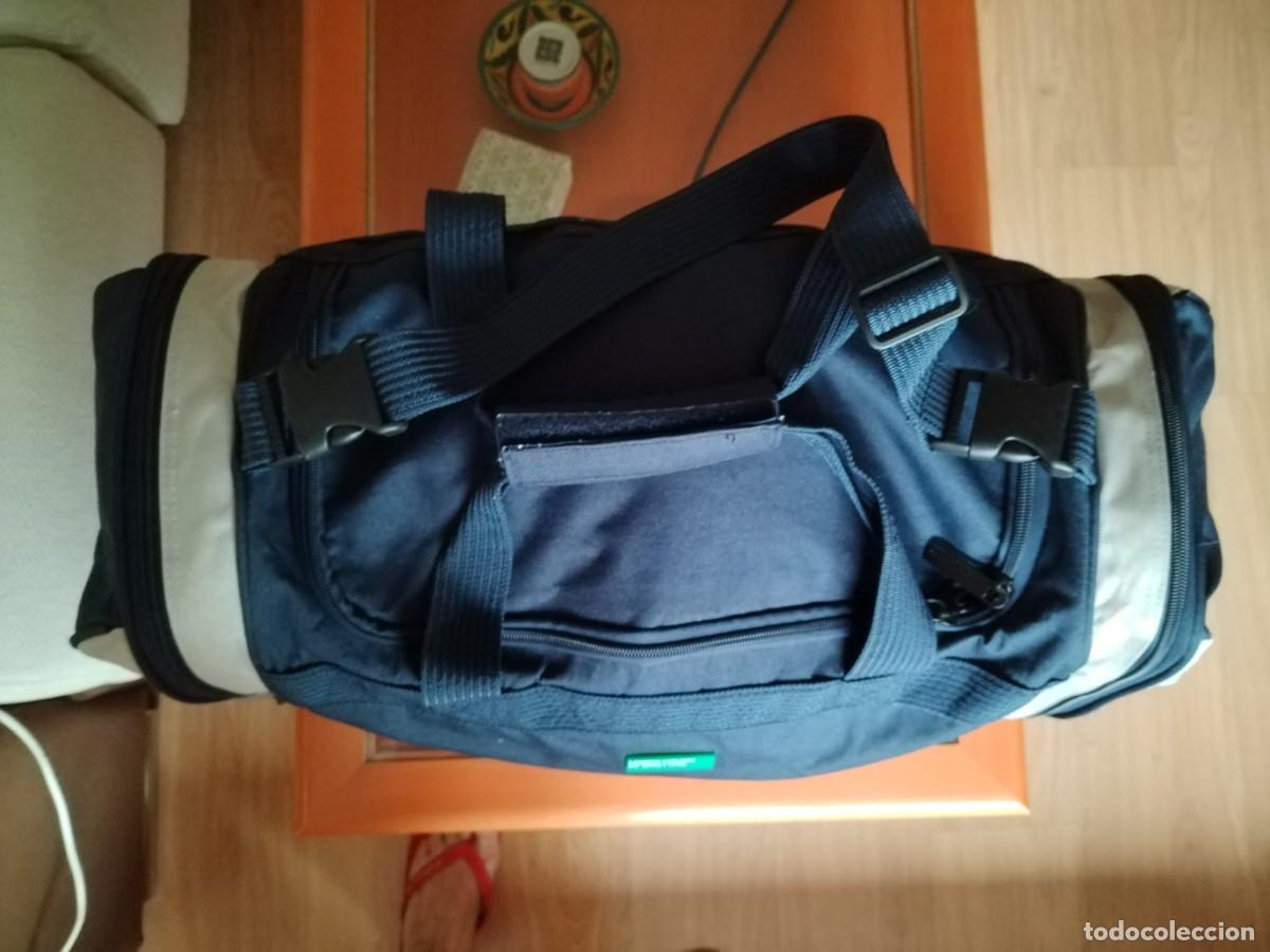 Vintage: Bolsa de viaje Benetton - Foto 3