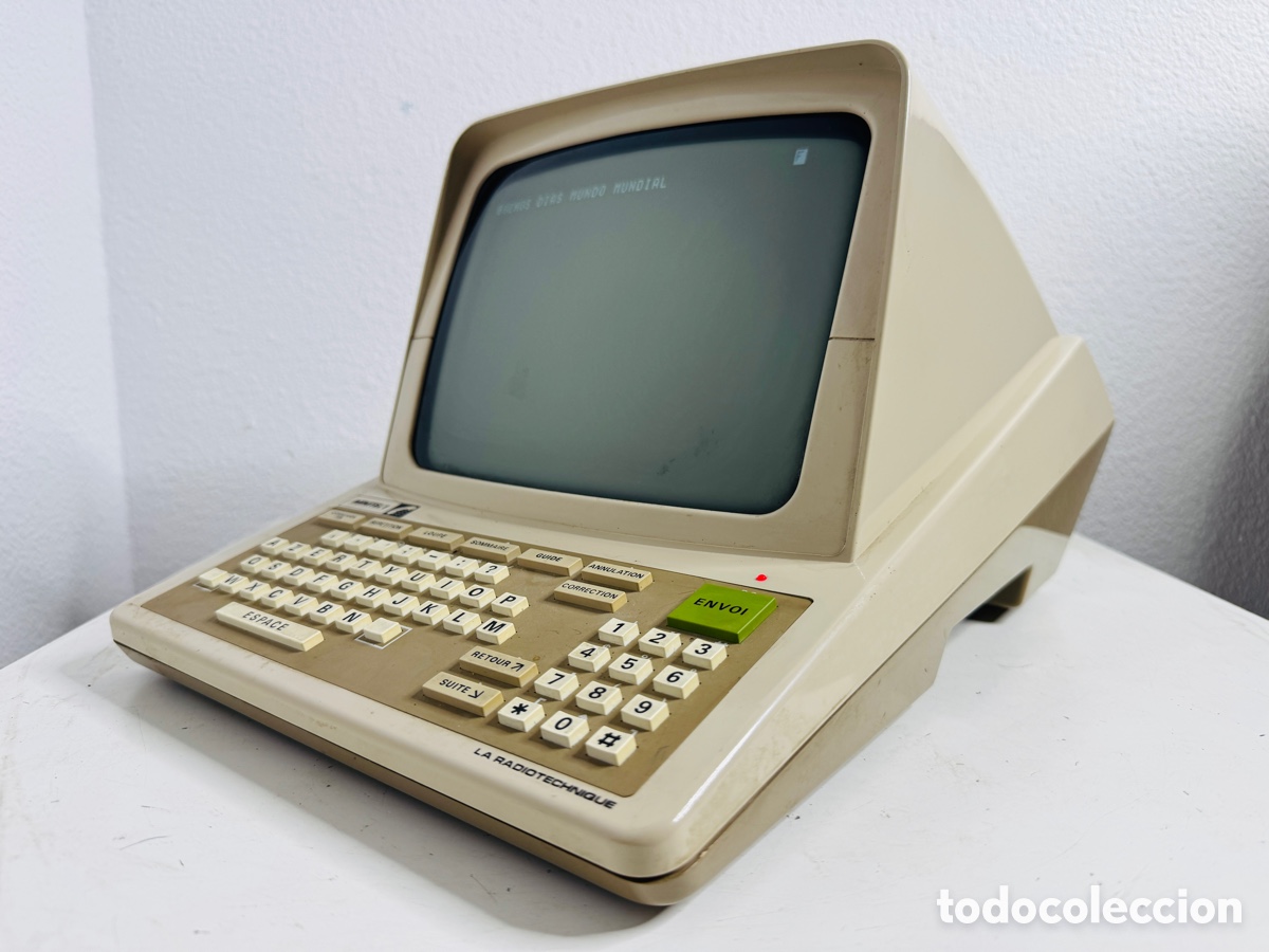 Vintage: Minitel Space Age Design Computer Tron Funciona