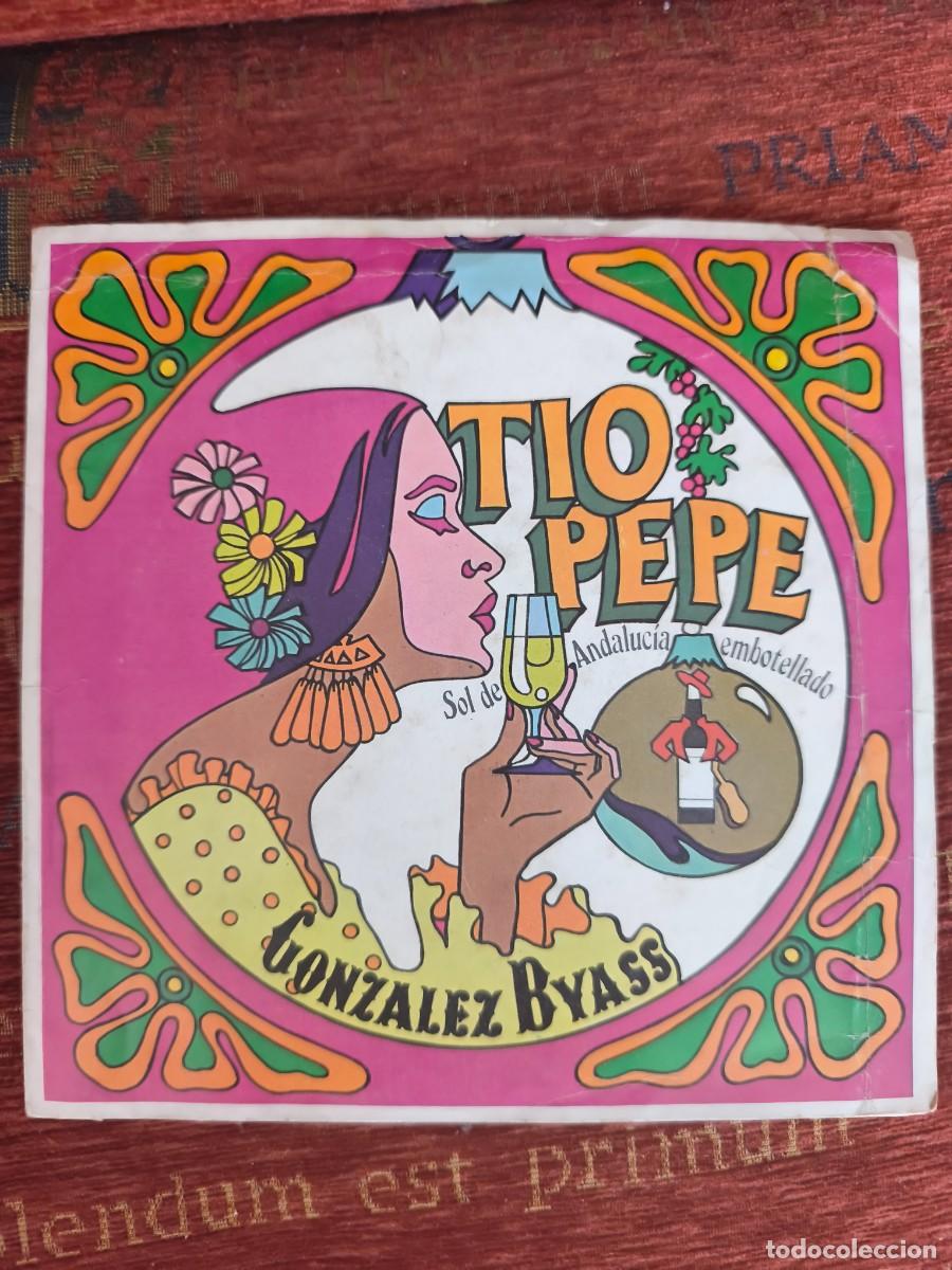 Vintage: Flexidisco publicidad vintage de t&iacute;o pepe 1968 villancico de navidad campana de Navidad