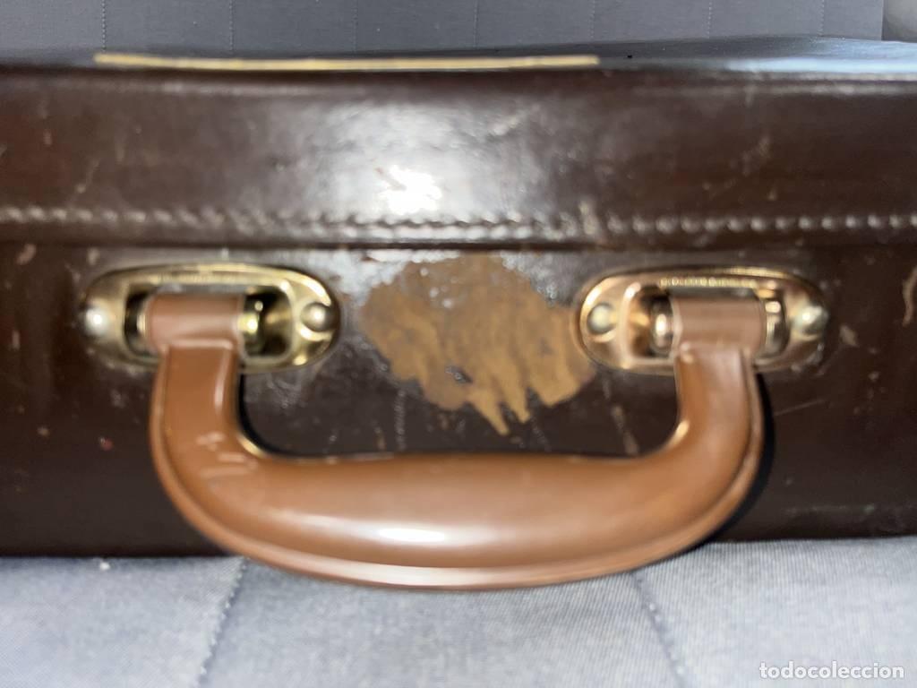 Vintage: ANTIGUO MALET&Iacute;N DE VIAJE - Foto 10