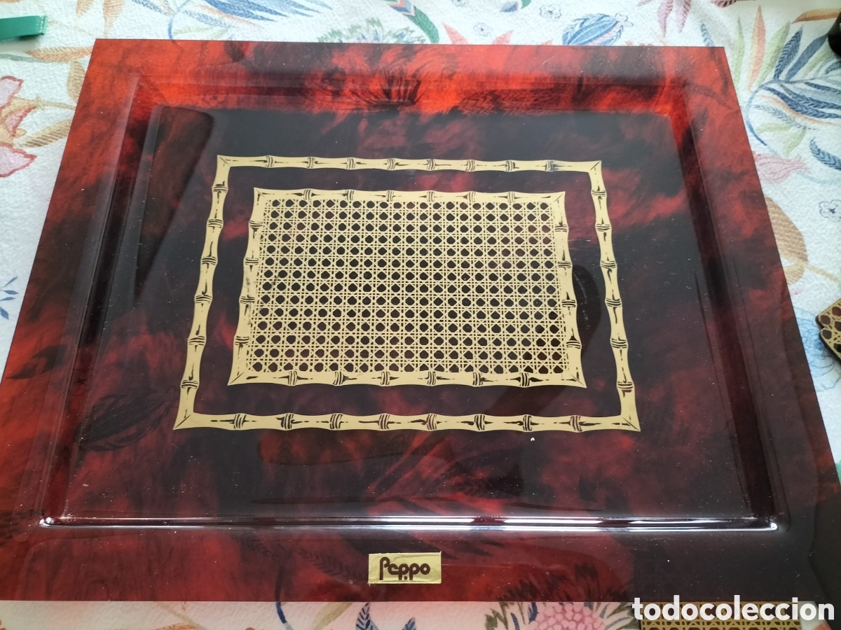 Vintage: Vintage Peppo Italian Design Tray & Coasters
