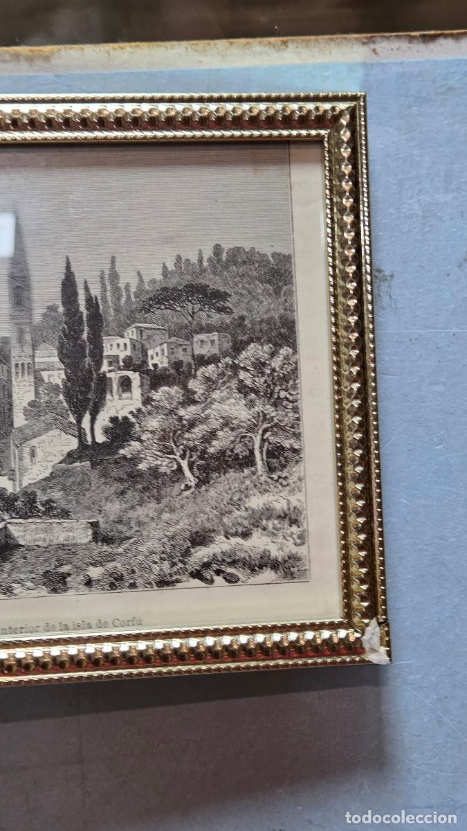 Vintage: cuadro con grabado antiguos - Foto 2