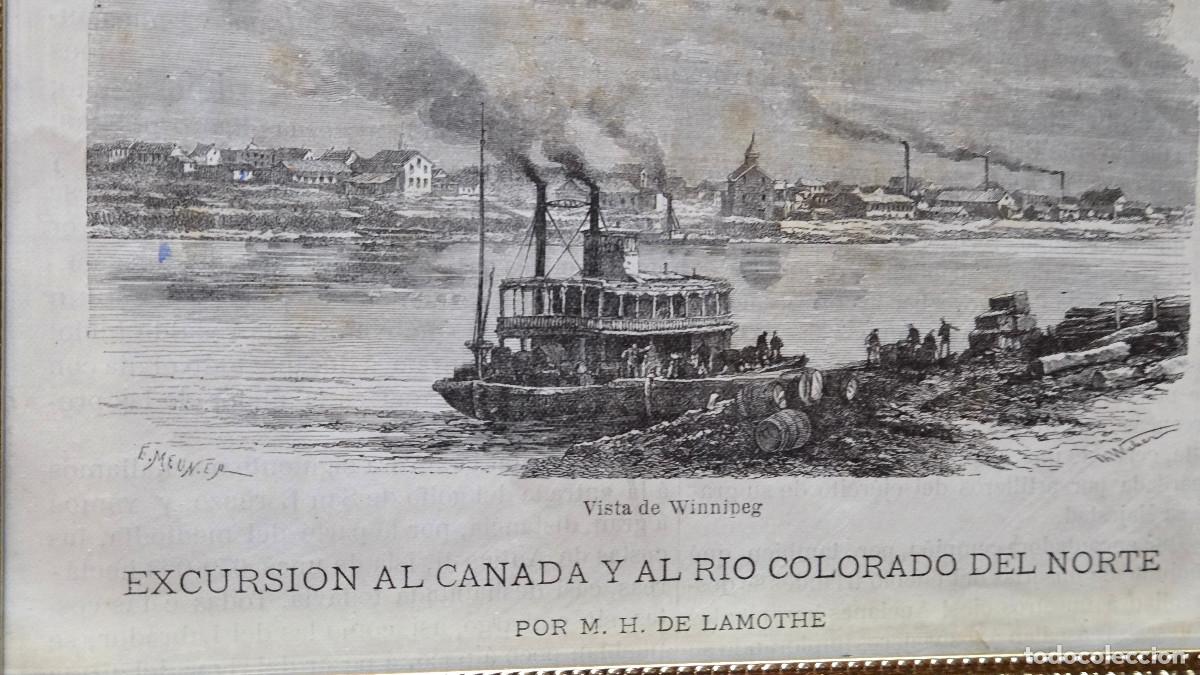 Vintage: cuadro con grabado antiguo - Foto 2