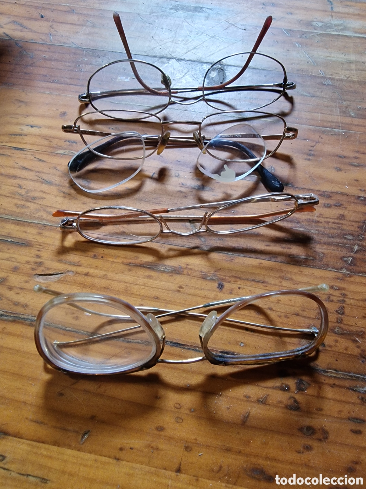Vintage: Lote 4,gafas graduadas para restaurar,vintage
