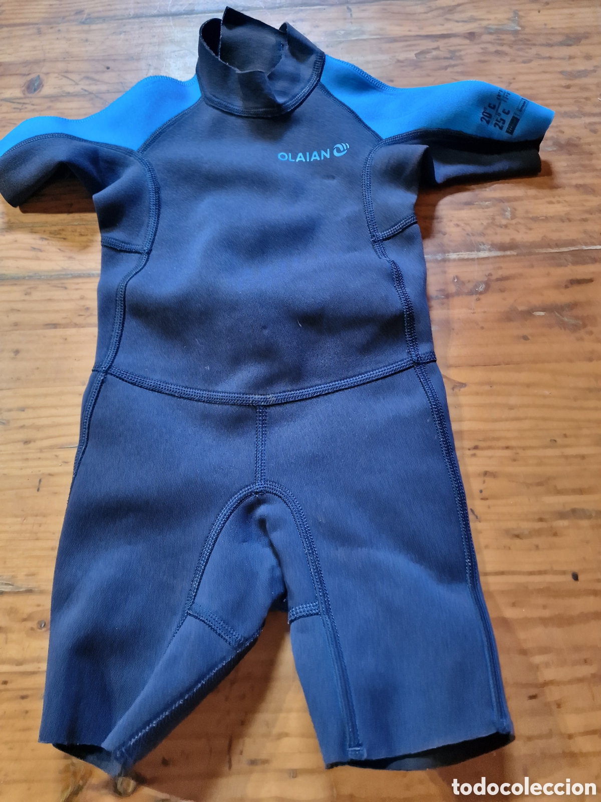 Vintage: Trahe de neopreno,para ni&ntilde;o,marca olaian