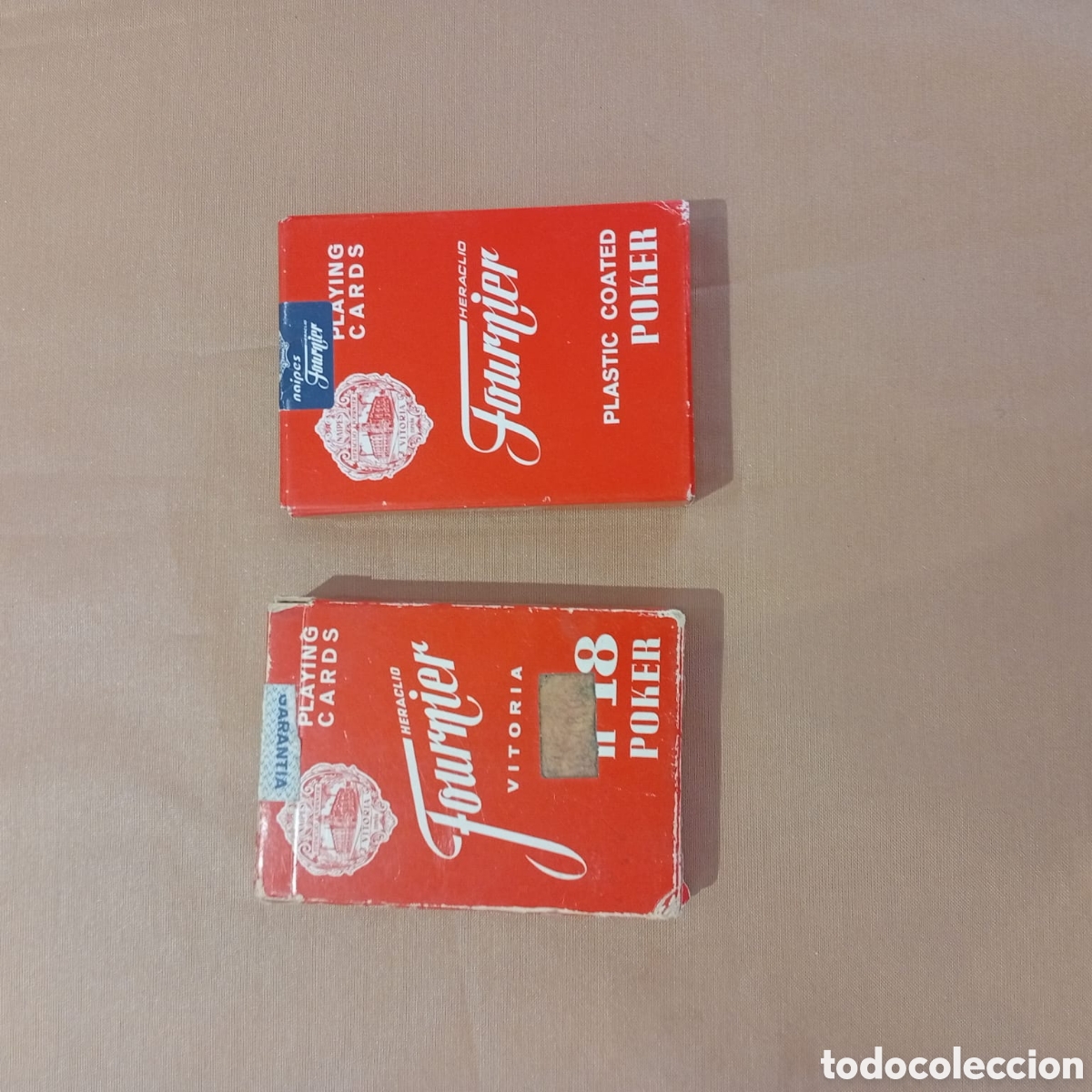 Vintage: Dos juegos de cartas fournier