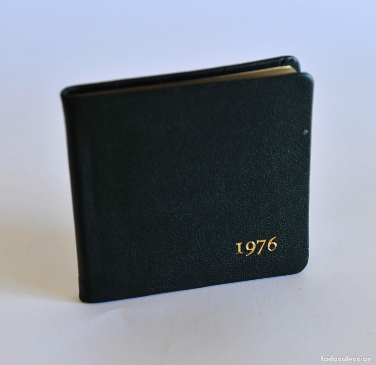 Vintage: Agenda vintage a&ntilde;o 1976. Ediciones Pol&iacute;grafa. Felicidades de Teodoro Wagner, Espa&ntilde;ola de Publicidad