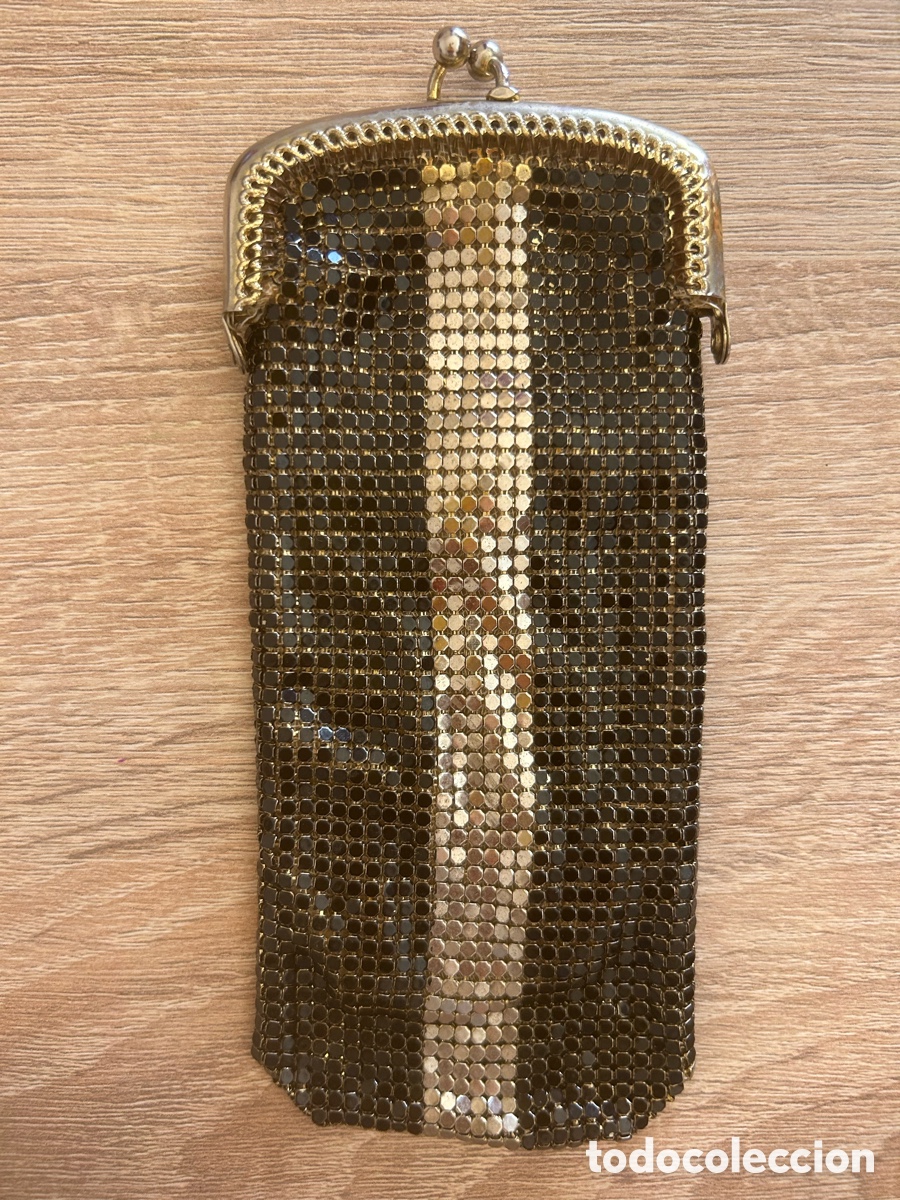 Vintage: Monedero antiguo de malla