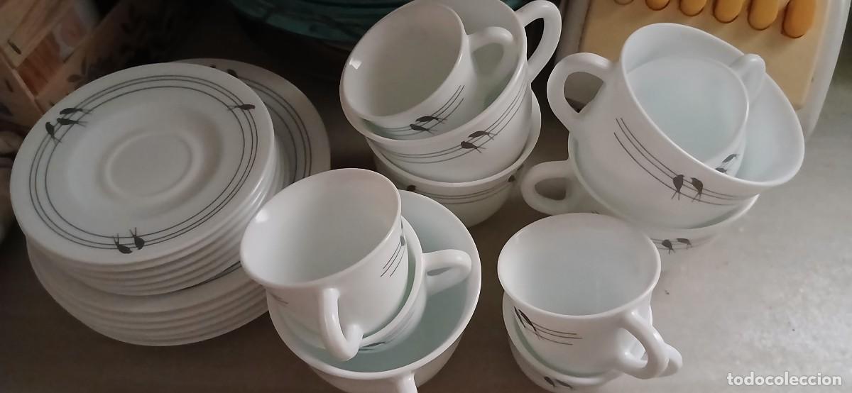Vintage: Vendo lote de 22 piezas de vajilla Harmonia vintage