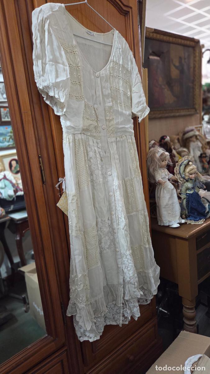 Vintage: vestido de encaje L blanco - Foto 1