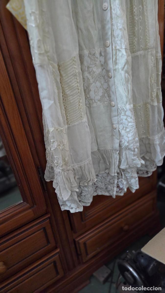 Vintage: vestido de encaje L blanco - Foto 3